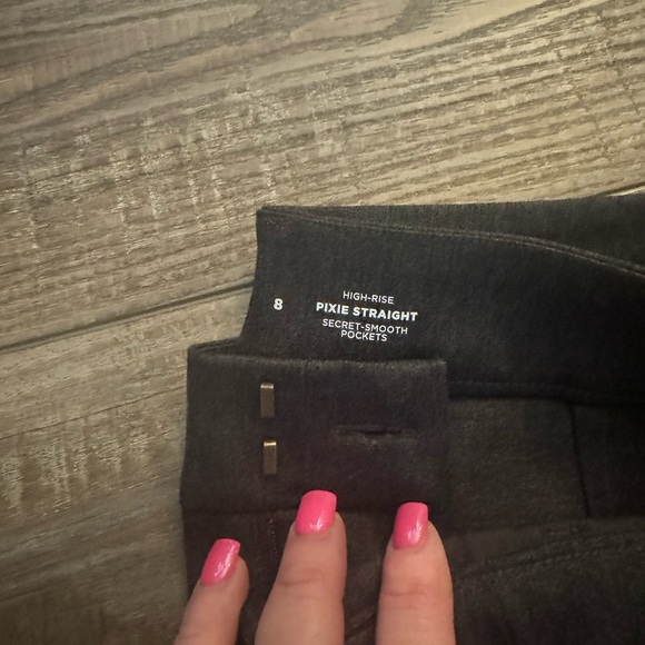 Old Navy-High rise Pixie Straight Leg Pants - Picture 2 of 3